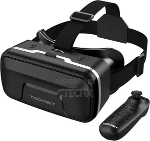 Tecknet Vr Headset for Phone With Bluetooth Controller, 4.7-7.2"