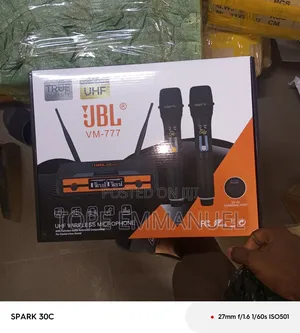 JBL Vm-777 Uhf Wireless Microphone System