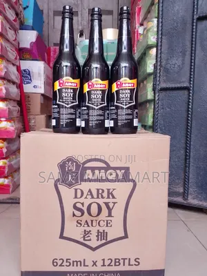 Amqy Dark Soy Sauce 625ml – Rich Colour & Deep Umami Flavour