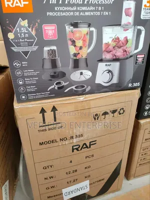 Raf Food Processor - 7 in 1