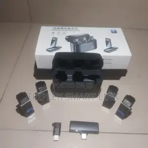 5 In 1 Wireless Noise Cancellation Mic With Charging Case