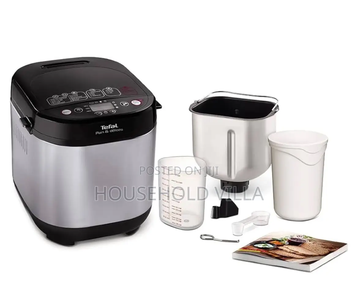 Tefal Bread Maker With 20 Programmes - Silver