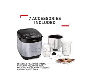 Tefal Bread Maker With 20 Programmes - Silver