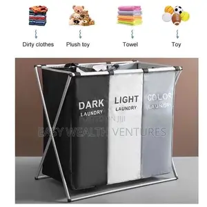 Selling 1-3grid Laundry Baskets! Foldable, Waterproof