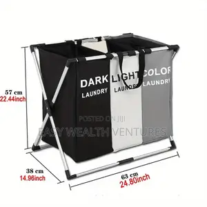 Selling 1-3grid Laundry Baskets! Foldable, Waterproof