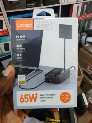 Ldnio A4808q 65w Desktop Super Fast Charger 1.5m