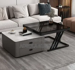 Black Marble Glass Top