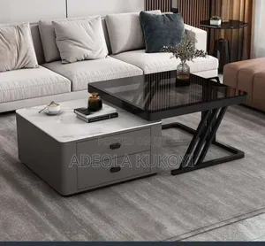 Black Marble Glass Top