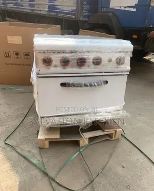 Industrial 4burner Gas Cooker With Oven