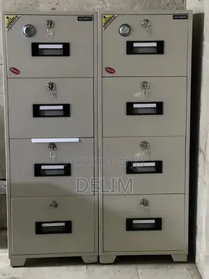 Ultimate 4*4 Drawer Fireproof Filling Caninet Wt Complete Sets Of Keys