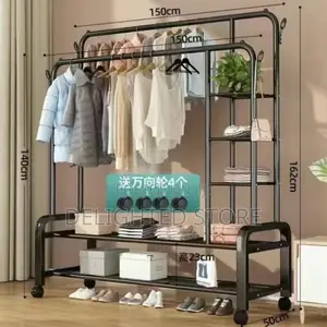 70kg Heavy Duty Wardrobe Foldable Hanger/Rack