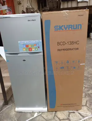 Skyrun Fridge 138litters Double Door