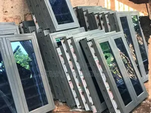 Aluminum Casement Window With Burglary and Net
