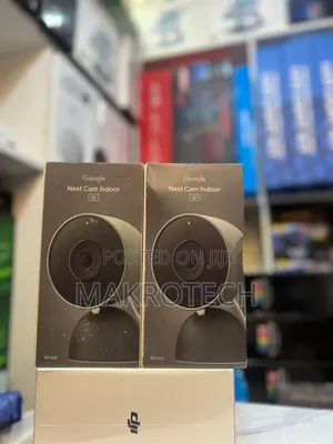 Google Nest Cam Indoor (Wired, 3rd Gen) - Security Camera With 2k Wire
