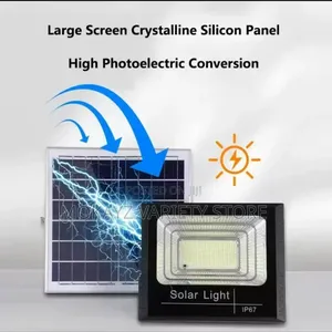 Ultra-Bright Solar Flood Light With Remote Control (500w)