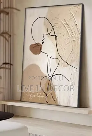 Abstract Female Wall Art
