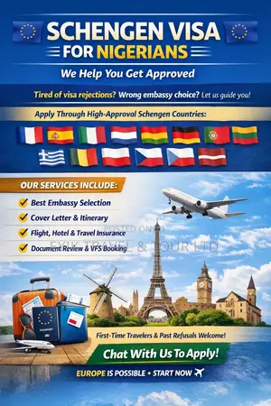 Schengen Visa For Nigerians We Help You Get Approved