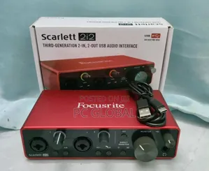 Focusrite Soundcard 3rd Gen 2i2