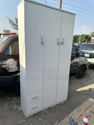 4ft by 8ft Tall Standard HDF Wardrobe