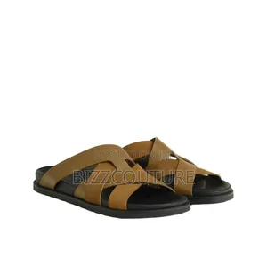 Original Hermes Leather Sandals Available In Store
