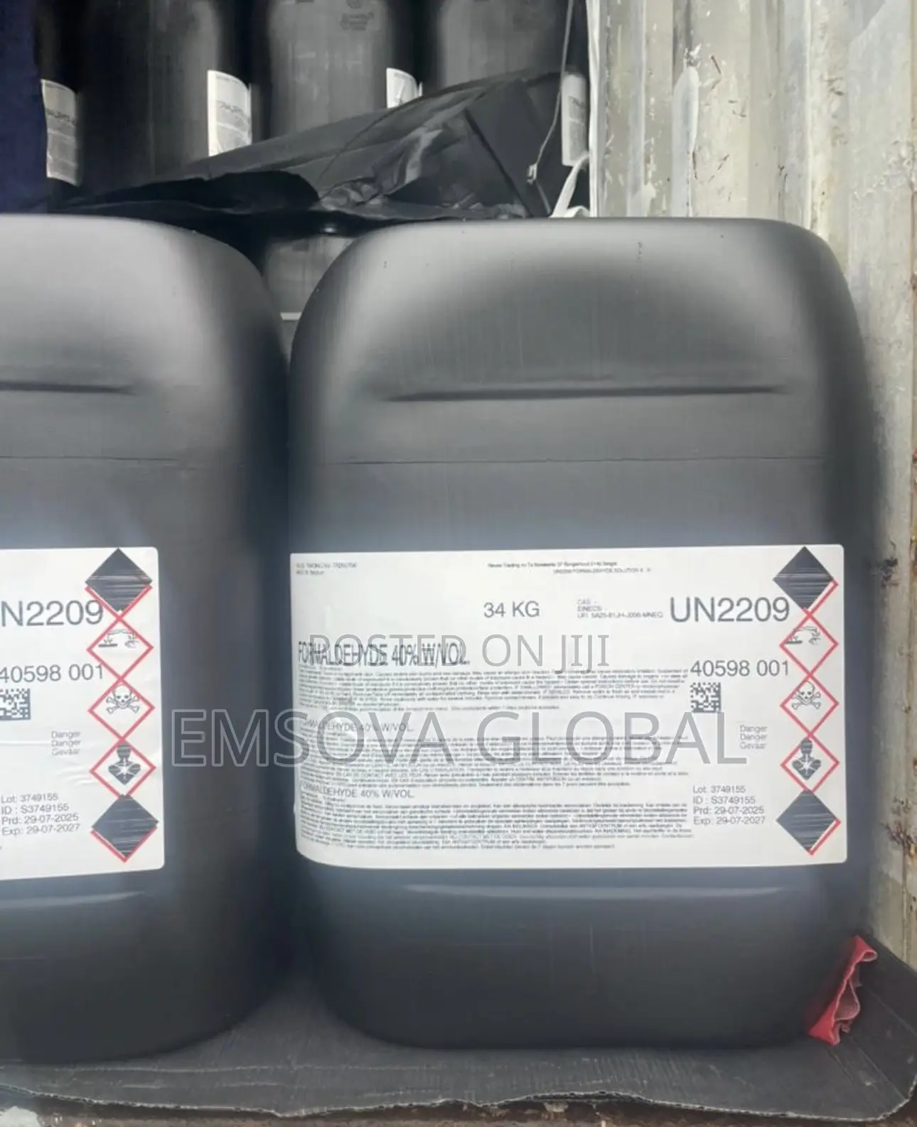 Formaldehyde 40% W/Vol