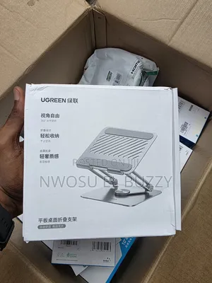 Ugreen Aluminum Adjustable Tablet And Laptop Stand.