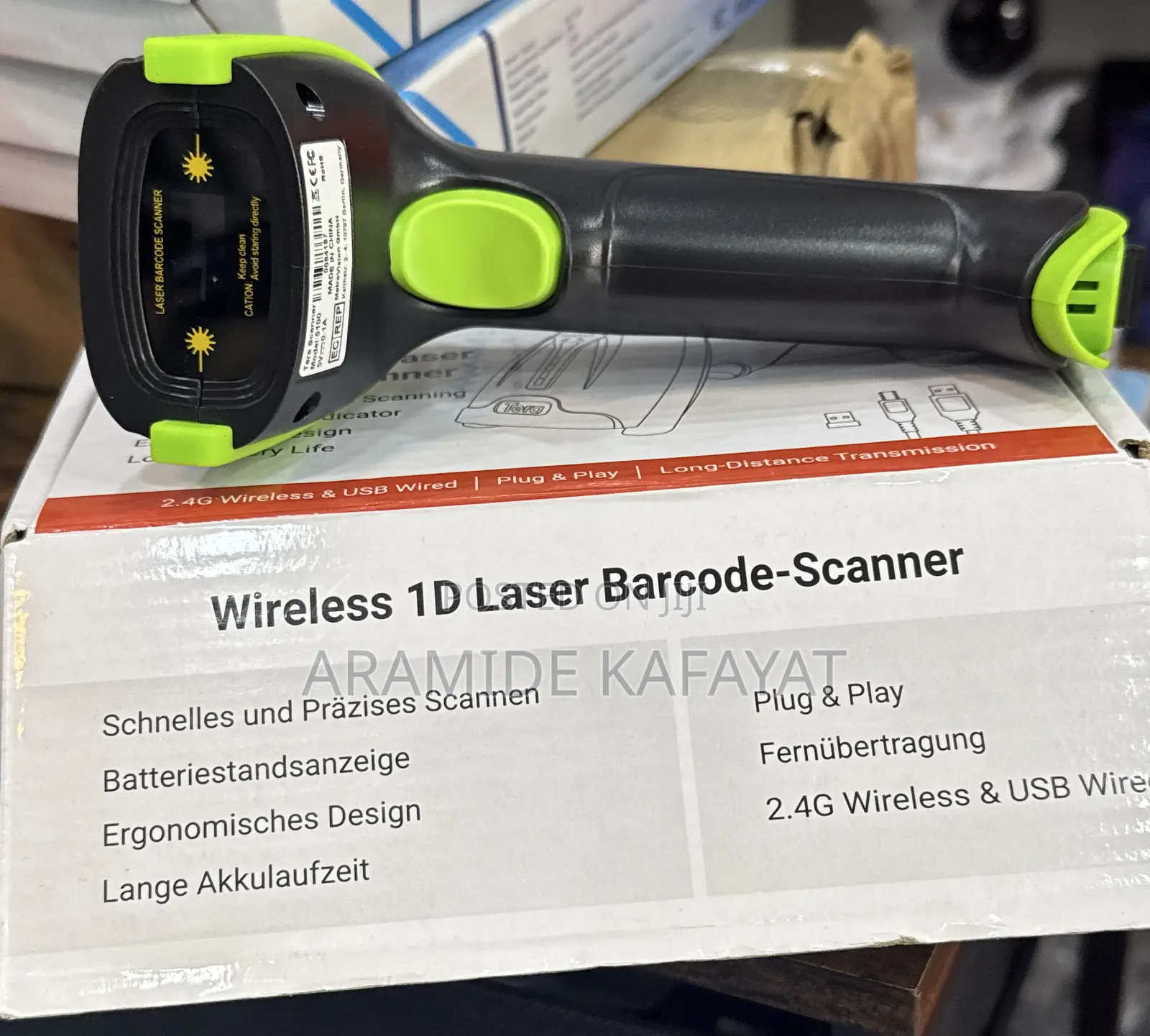 Tera Wireless 1d Barcode Scanner