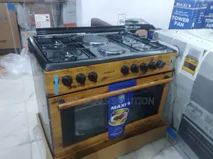 Maxi 4+2 Combination Cooker Gas Wood-Fired