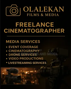 Cinematography, Videography and Camera Services