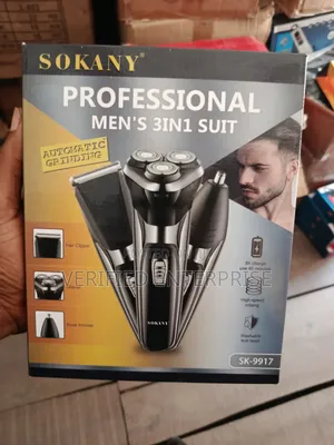 Sokany 3 in 1 Shaver and Trimmer