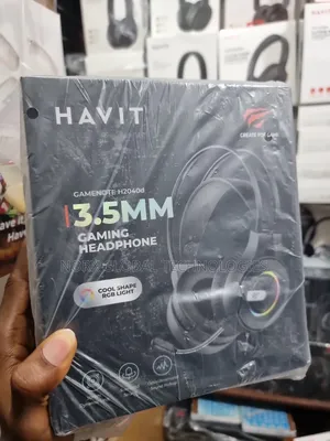 Havit Gamenote H2040d Surround-Sound RGB Over-Ear Gaming Headphone.