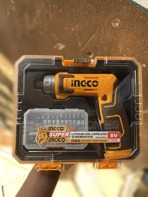 Ingco 8v Cordless Screw Driver