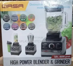 Qasa QBL-8008 Pro4 Blender – High Power Grinder