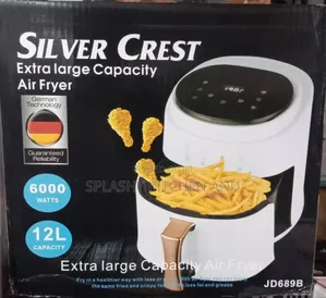 Silver Crest 12l Electric Digital Touch Screen Air Fryer Oven