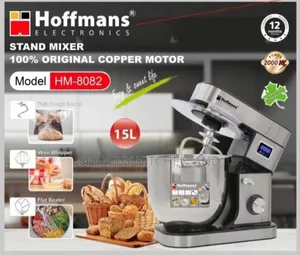 Hoffmans 15l Industrial Stand Mixer - 2000w