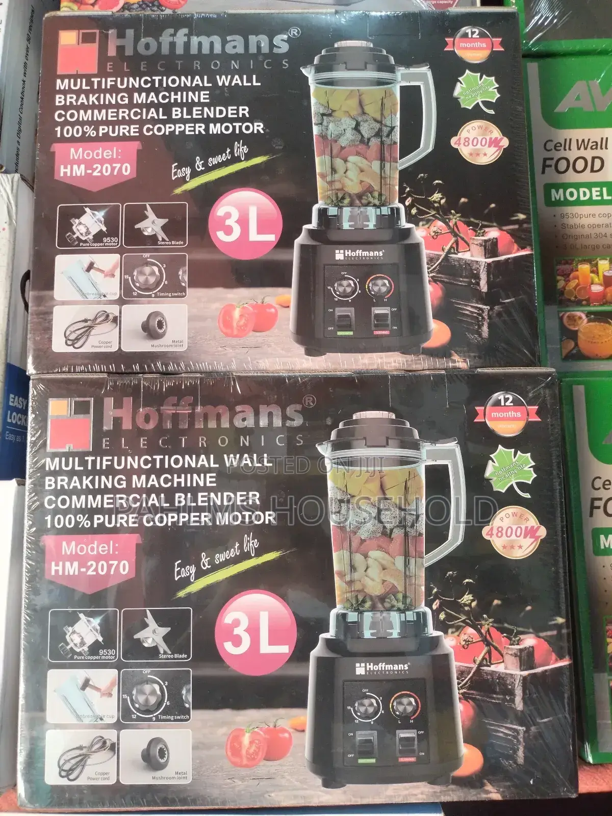 Hoffman 3l Professional Commercial Blender