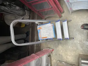 New Silver Three-Step Household Aluminium Ladder