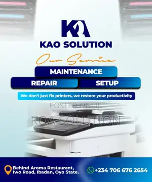 Maintenance and Repairs of Printers and Photocopier