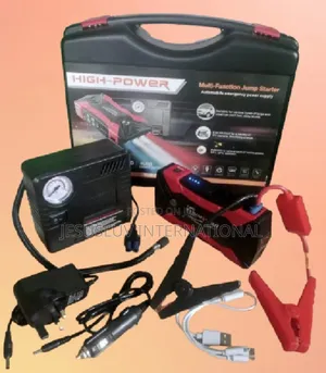 Emergency Wireless Car Jump Starter With Air Compressor for Tyre Pump