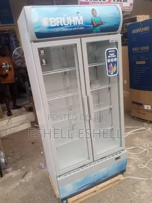 Bruhm 490l Double Door Chiller