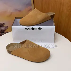 Adidas Suede Birkenstock Clogs