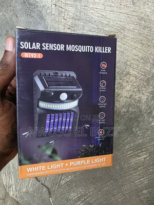Solar-powered Mosquito Killer And Outdoor Wall Light