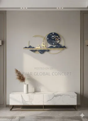 Decorative Luxury Wall Clock Home Office Decor