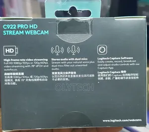 Logitech C922 Pro Stream Hd Webcam