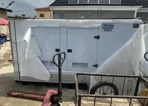 Heavy Duty 250kva Perkins Soundproof Generator Original Uk