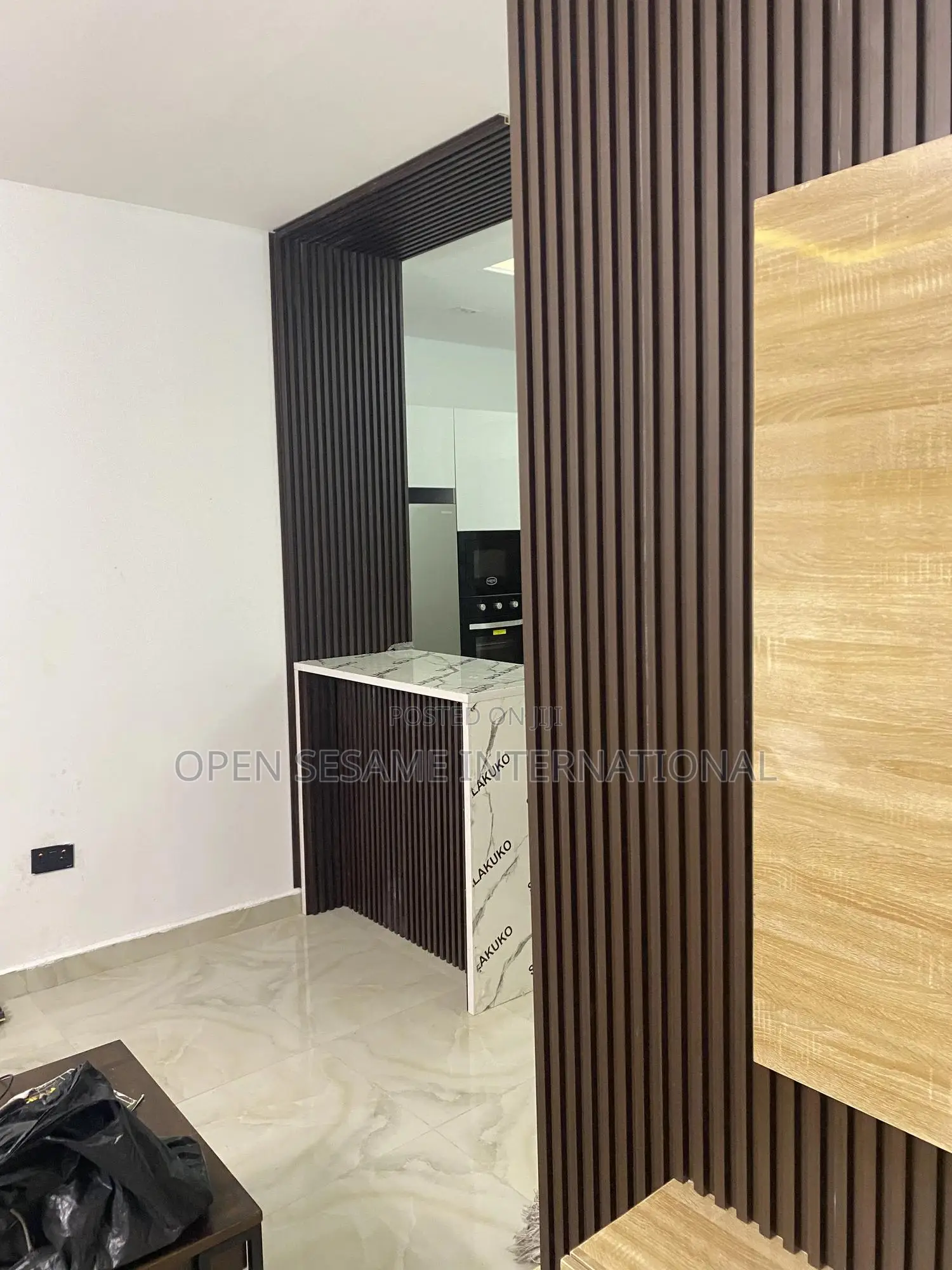 Kitchen Island With Panel
