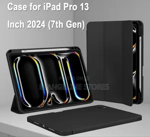 iPad Pro 13 Inch/Air 13/12.9 Inch Smart Leather Case 2024/2025