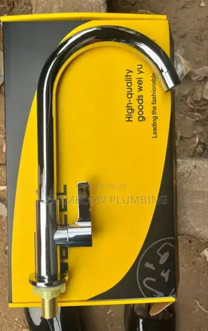Chrome-Single-Lever Kitchen Faucet
