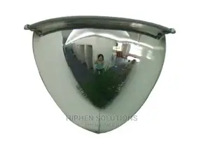 Quarter Dome 90 Degree View Traffic Convex Mirror
