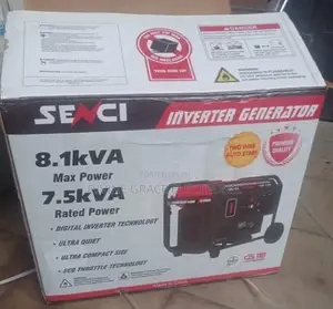 Brand New 8.1kva Senci Petrol Inverter Generator